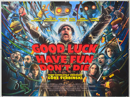 Good Luck, Have Fun, Don't Die - Original Quad Poster - Film Poster - Movie Poster
