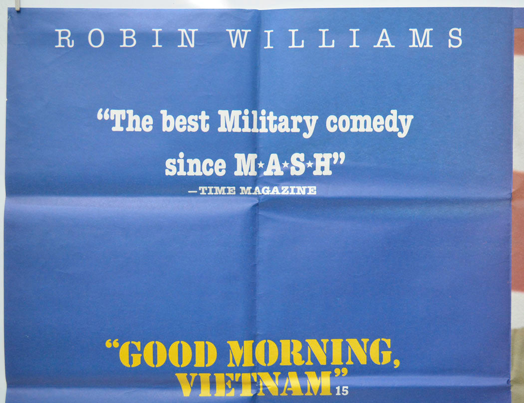 GOOD MORNING VIETNAM (Top Left) Cinema Quad Movie Poster 