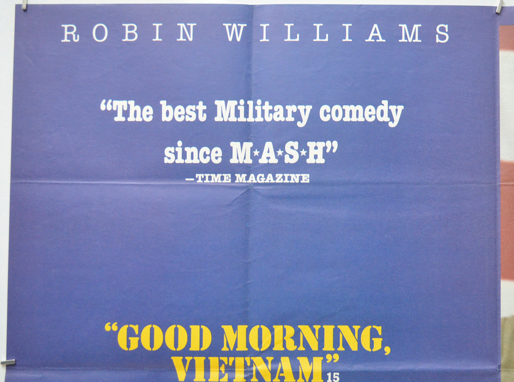 GOOD MORNING VIETNAM (Top Left) Cinema Quad Movie Poster 