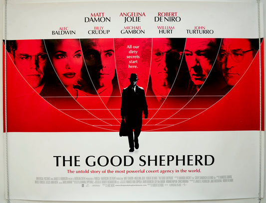 The Good Shepherd Original Quad Poster - Film Poster - Movie Poster  