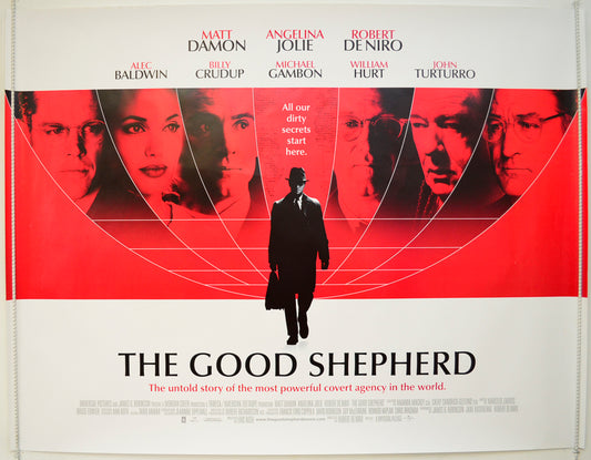 The Good Shepherd Original Quad Poster - Film Poster - Movie Poster  