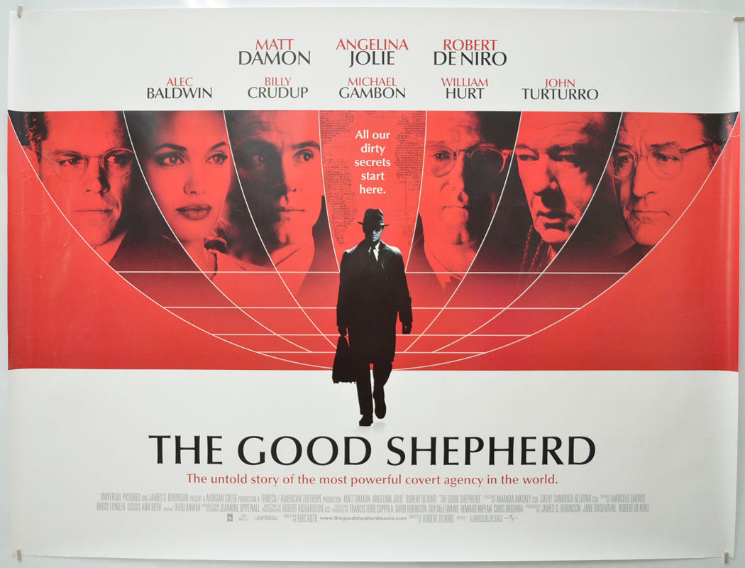 The Good Shepherd Original Quad Poster - Film Poster - Movie Poster