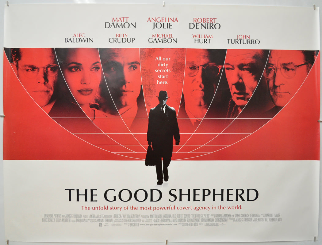 The Good Shepherd - Original Quad Poster - Film Poster - Movie Poster