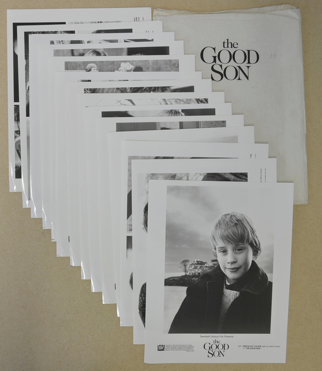 The Good Son 14 Original Black and White Press Stills (Photographs) 