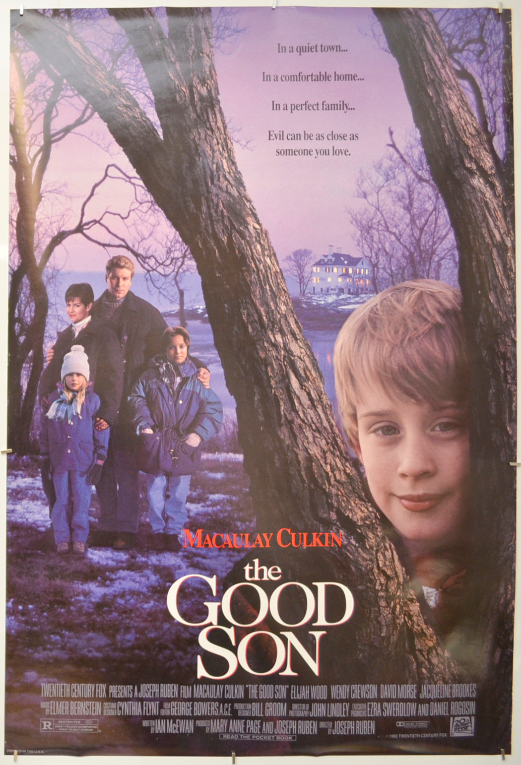 The Good Son  Original One Sheet Poster - Film Poster - Movie Poster