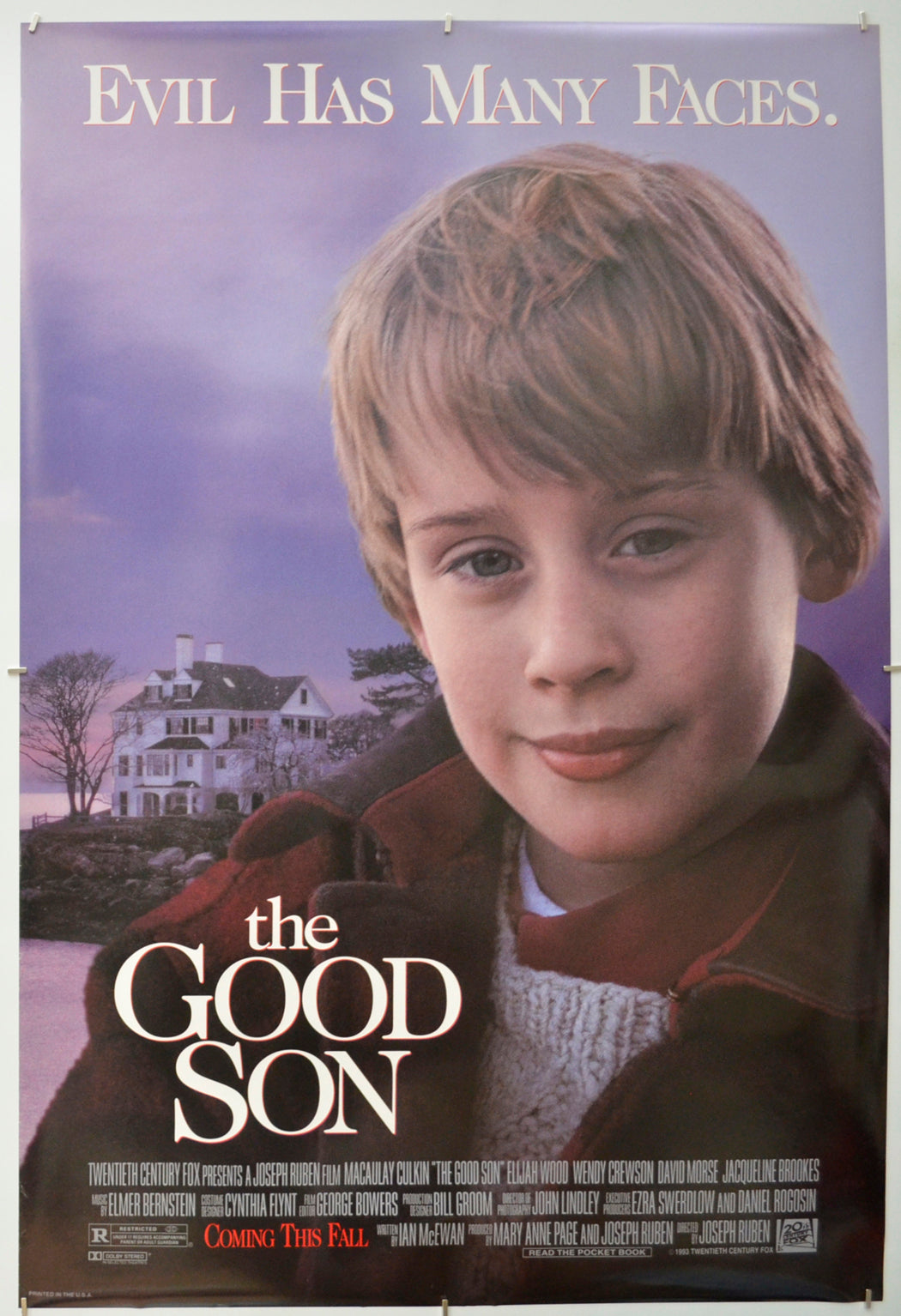 The Good Son  (Teaser / Advance Version)  Original One Sheet Poster - Film Poster - Movie Poster