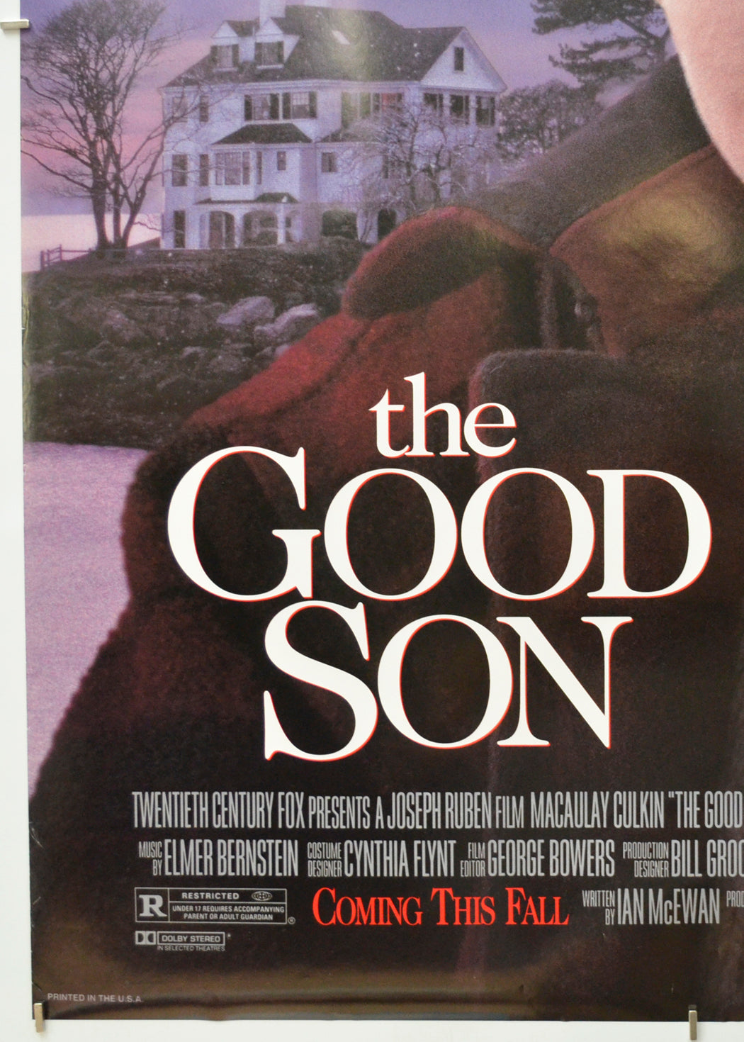 THE GOOD SON (Bottom Left) Cinema One Sheet Movie Poster 