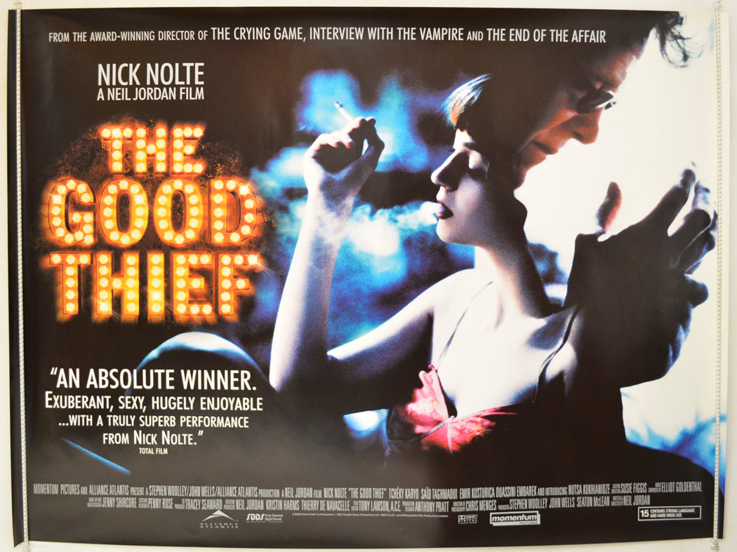 The Good Thief  Original Quad Poster - Film Poster - Movie Poster