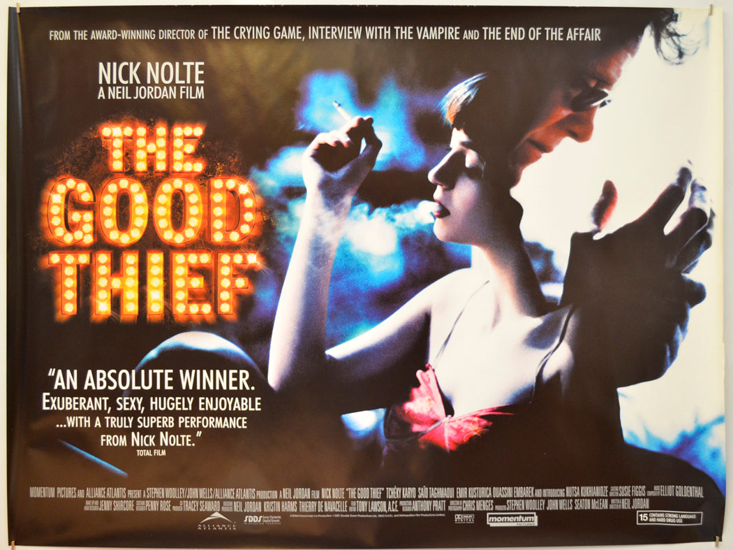 The Good Thief Original Quad Poster - Film Poster - Movie Poster  