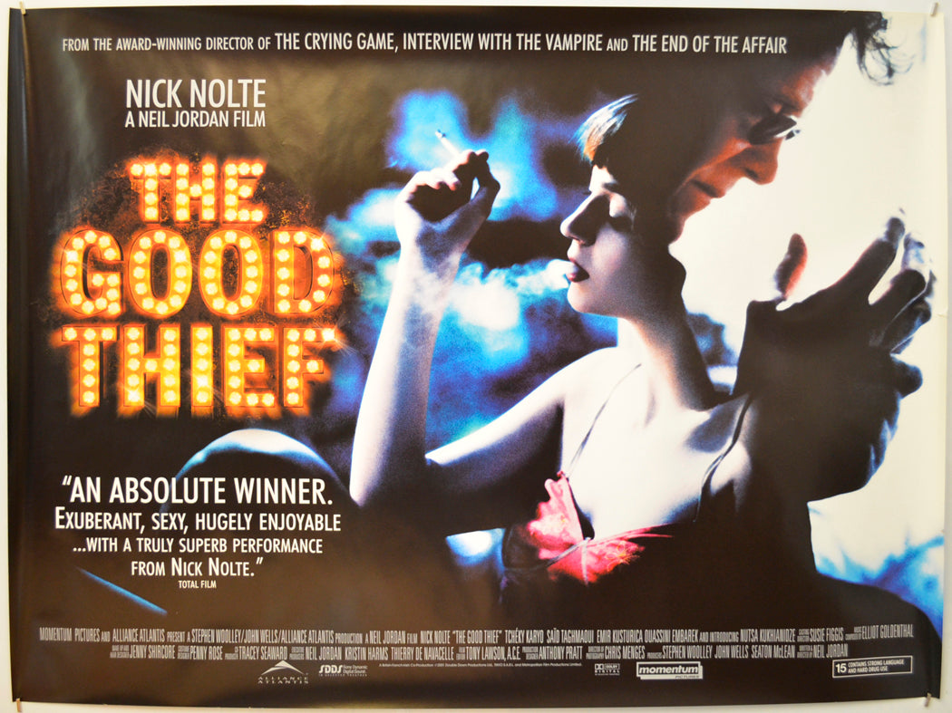 The Good Thief Original Quad Poster - Film Poster - Movie Poster  