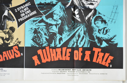 GOOD TIME OUTLAWS / A WHALE OF A TALE (Bottom Right) Cinema Quad Movie Poster 