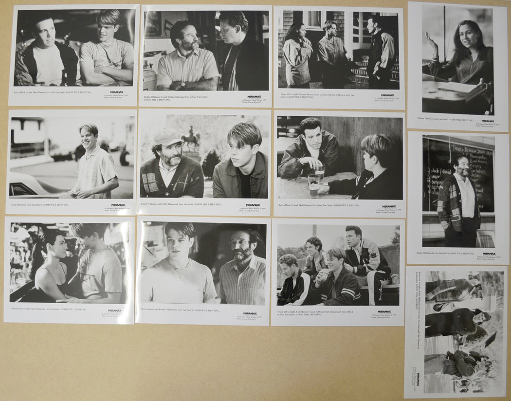 Good Will Hunting 12 Original Black and White Press Stills (Photographs) 