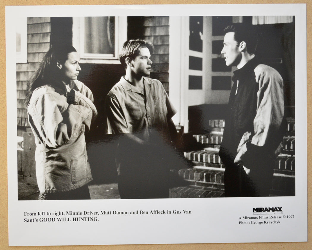 GOOD WILL HUNTING (Still 3) Cinema Black and White Press Stills 