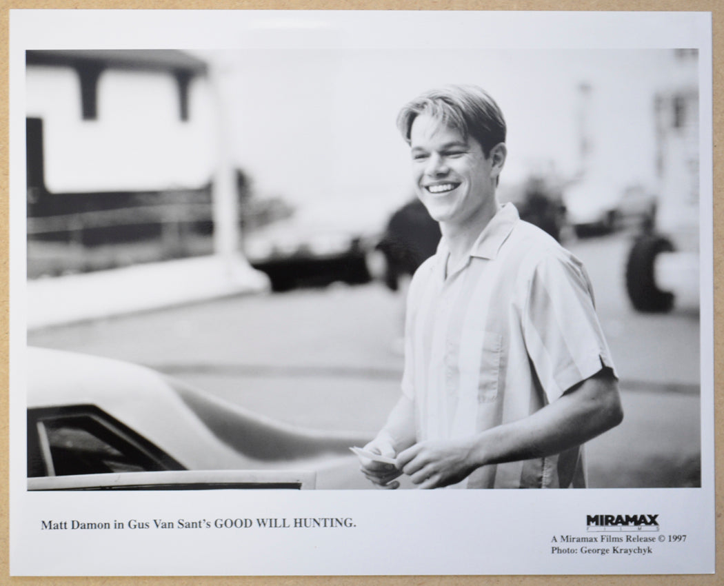 GOOD WILL HUNTING (Still 4) Cinema Black and White Press Stills 