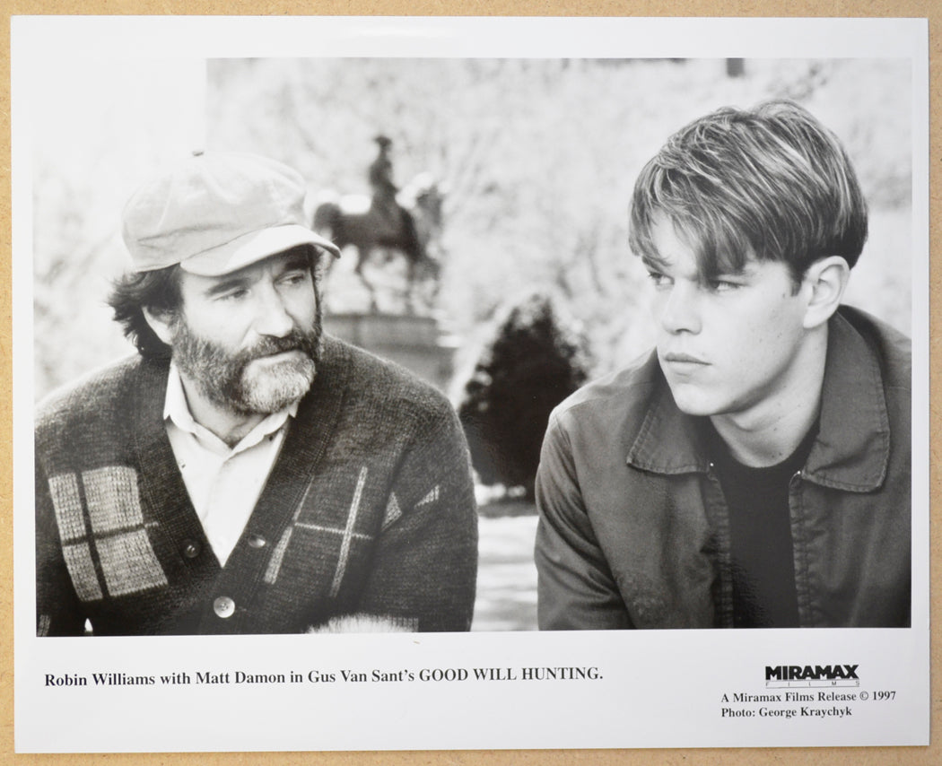 GOOD WILL HUNTING (Still 5) Cinema Black and White Press Stills 