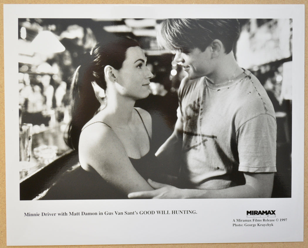 GOOD WILL HUNTING (Still 7) Cinema Black and White Press Stills 