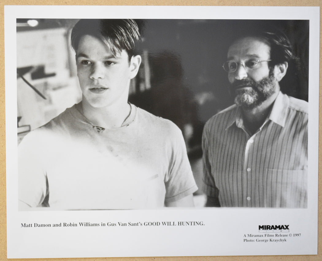 GOOD WILL HUNTING (Still 8) Cinema Black and White Press Stills 