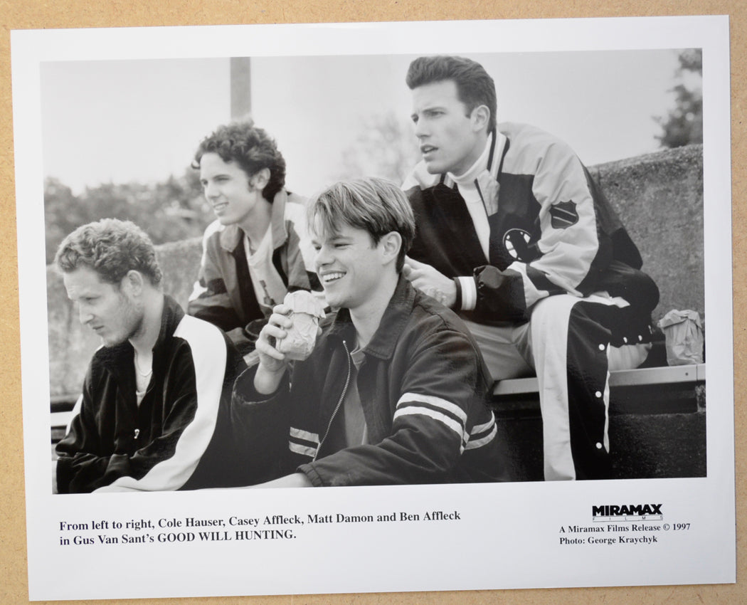 GOOD WILL HUNTING (Still 9) Cinema Black and White Press Stills 