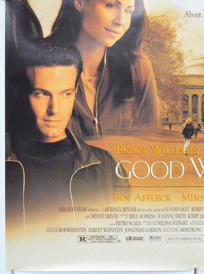 GOOD WILL HUNTING (Bottom Left) Cinema One Sheet Movie Poster 