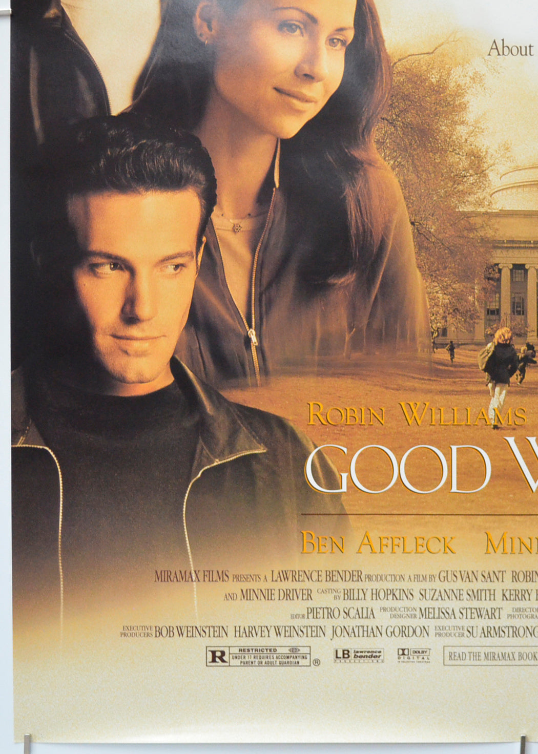 GOOD WILL HUNTING (Bottom Left) Cinema One Sheet Movie Poster 