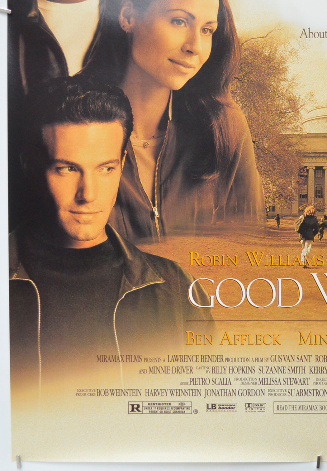 GOOD WILL HUNTING (Bottom Left) Cinema One Sheet Movie Poster 