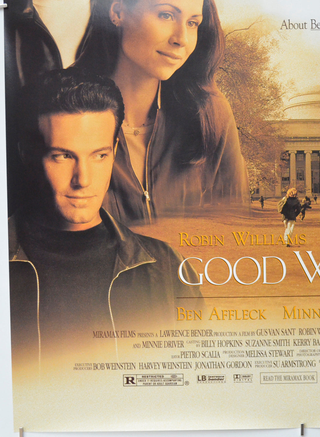 GOOD WILL HUNTING (Bottom Left) Cinema One Sheet Movie Poster 