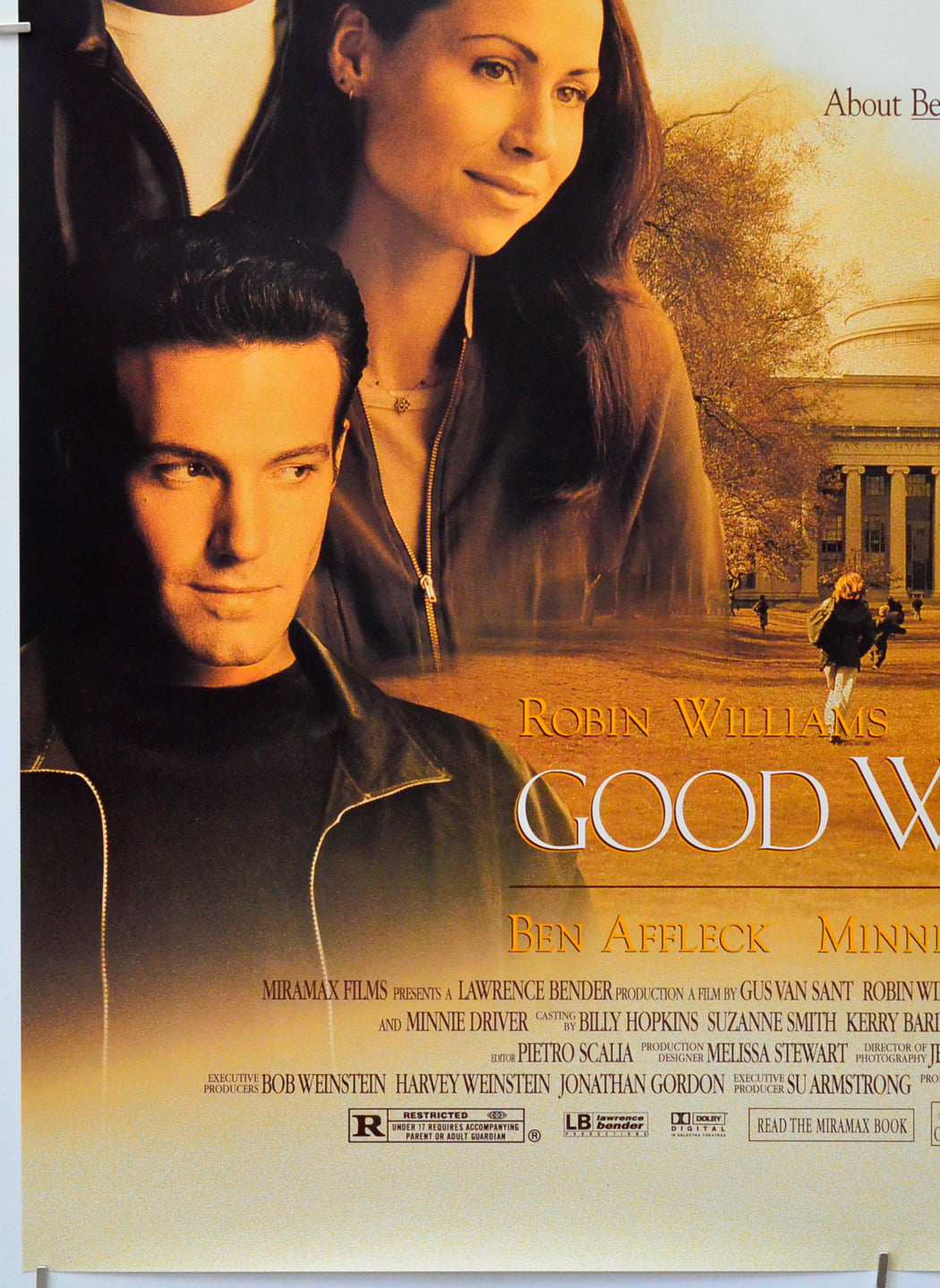 Good Will Hunting (Bottom Left) Cinema One Sheet Movie Poster 