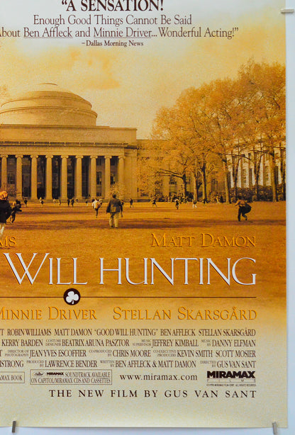 Good Will Hunting (Bottom Right) Cinema One Sheet Movie Poster 
