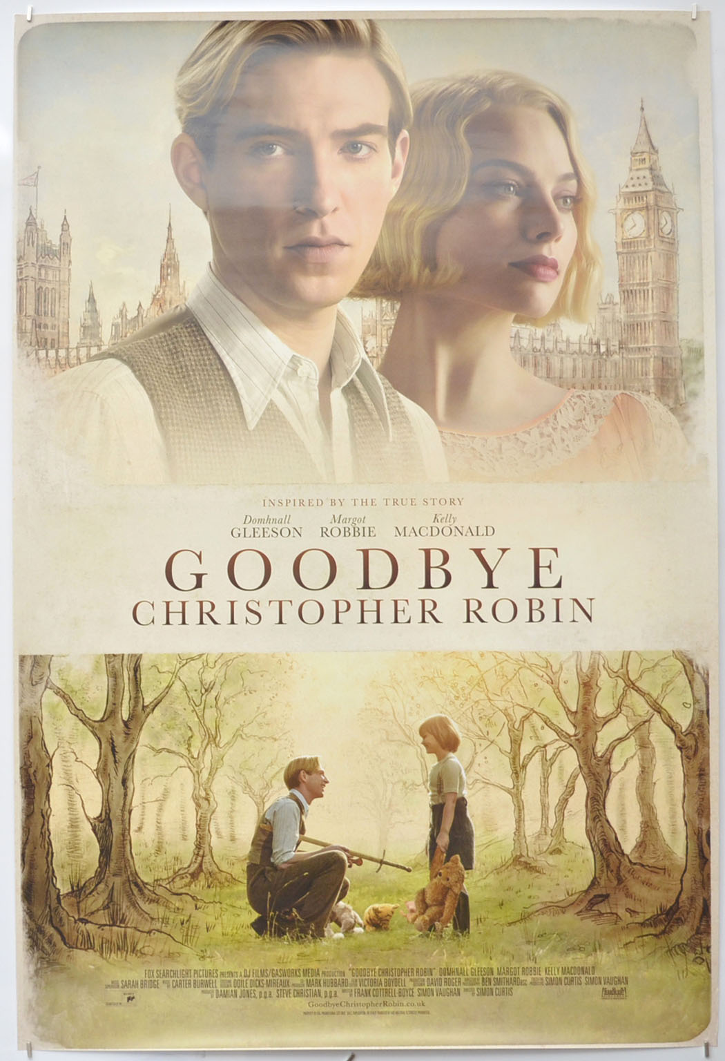“Goodbye Christopher Robin” Original One Sheet Poster - Film Poster ...