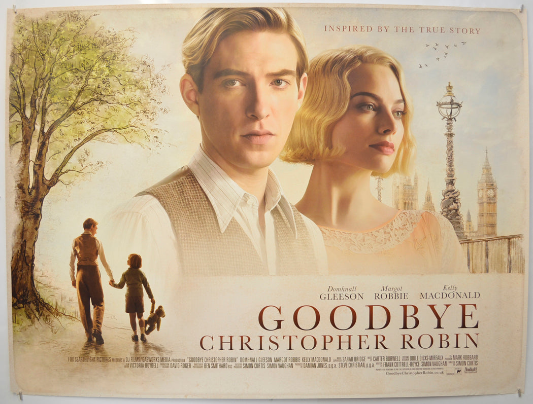 Goodbye Christopher Robin Original Quad Poster - Film Poster - Movie Poster