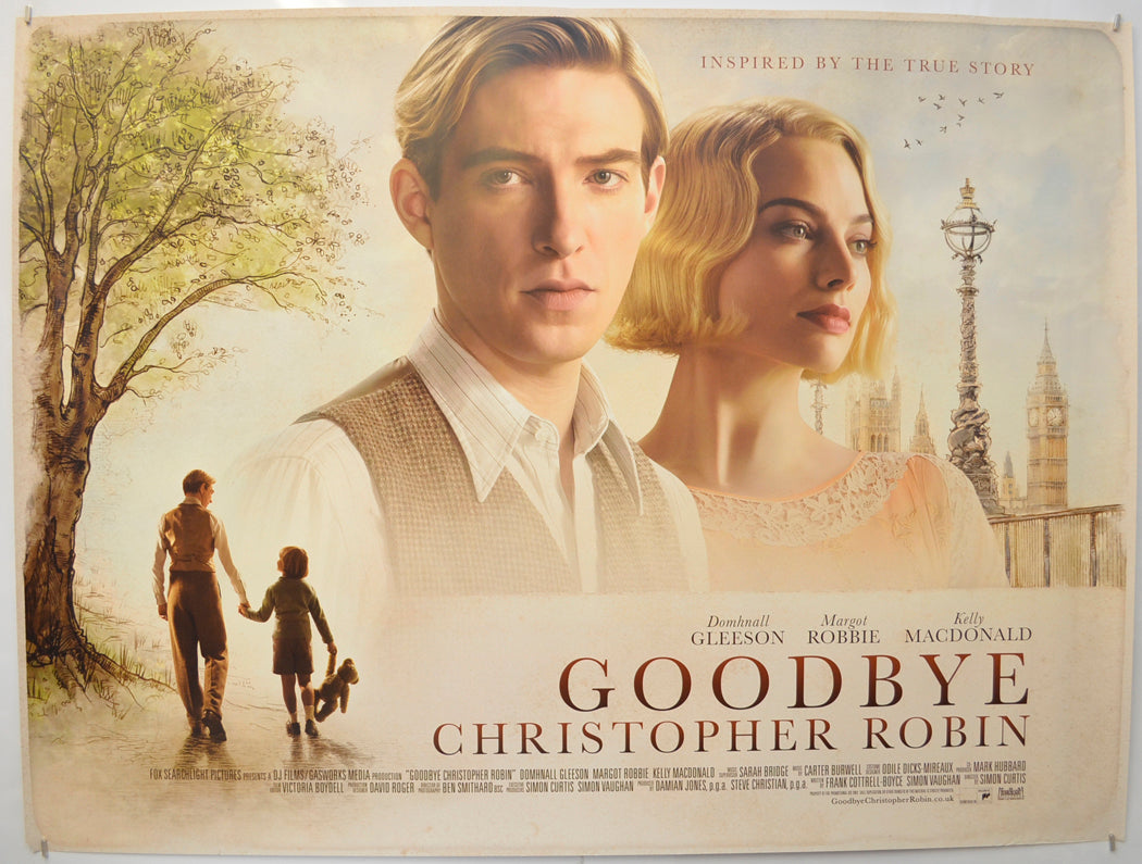 Goodbye Christopher Robin Original Quad Poster - Film Poster - Movie Poster