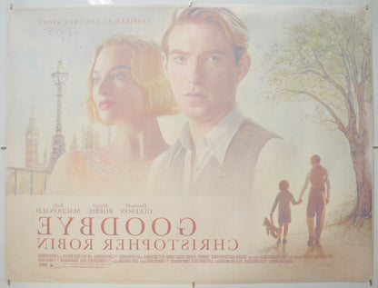 Goodbye Christopher Robin (Back) Cinema Quad Movie Poster 