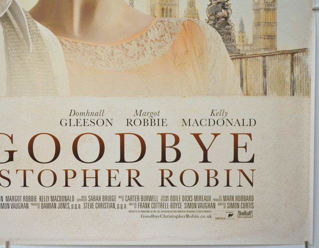 Goodbye Christopher Robin (Bottom Right) Cinema Quad Movie Poster 