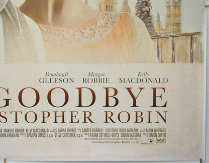 Goodbye Christopher Robin (Bottom Right) Cinema Quad Movie Poster 