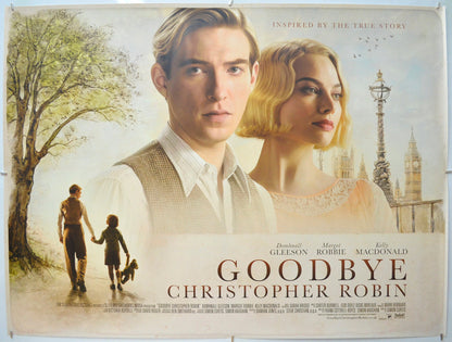 Goodbye Christopher Robin - Original Quad Poster - Film Poster - Movie Poster