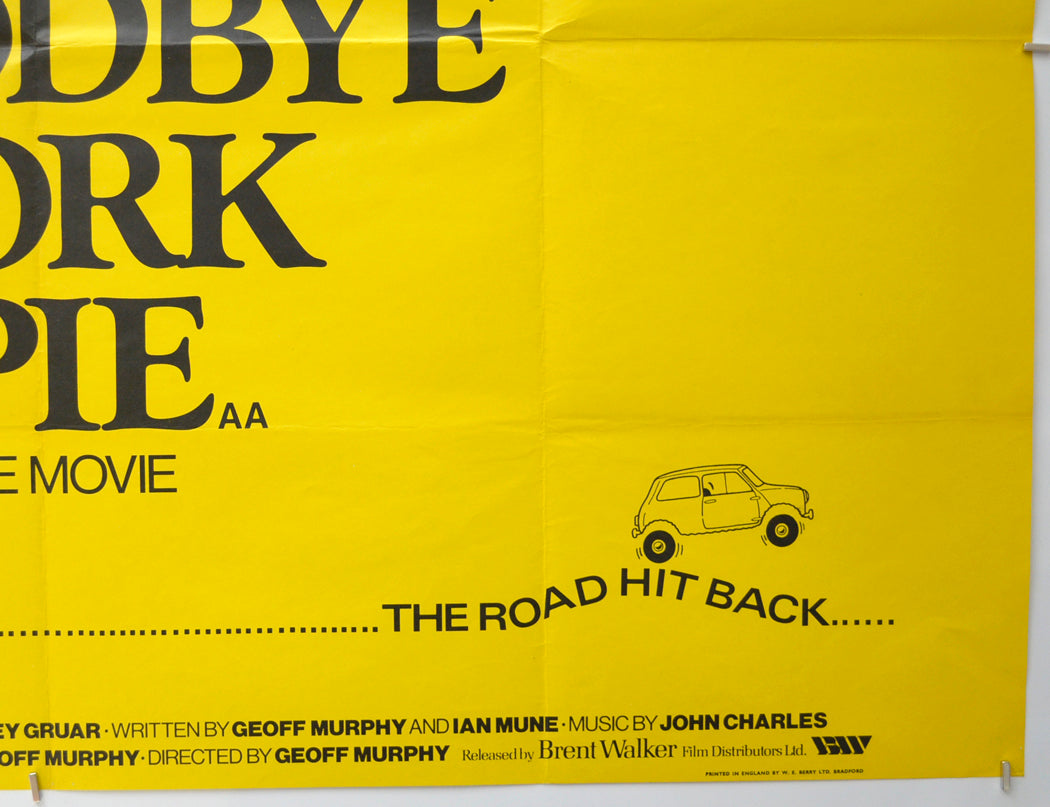 GOODBYE PORK PIE (Bottom Right) Cinema Quad Movie Poster 