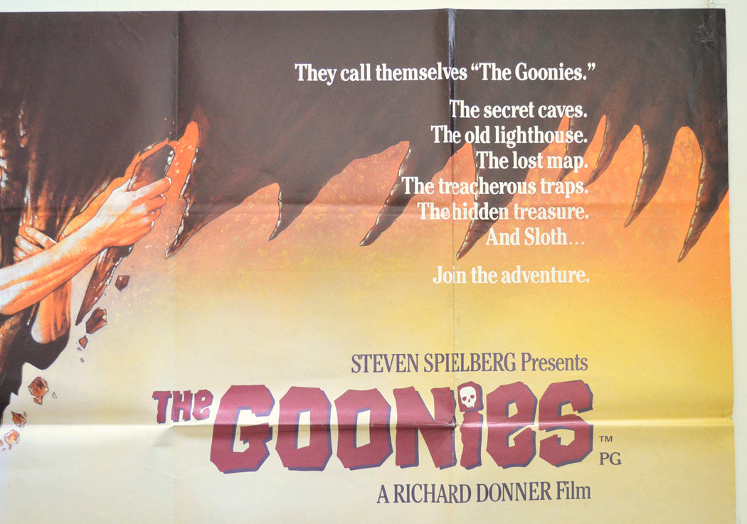 THE GOONIES (Top Right) Cinema Quad Movie Poster 