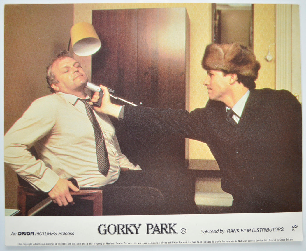 GORKY PARK (Card 1) Cinema Set of Colour FOH Stills / Lobby Cards 