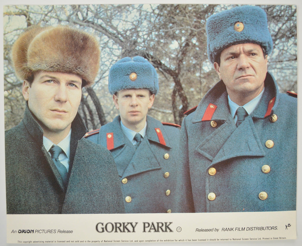 GORKY PARK (Card 4) Cinema Set of Colour FOH Stills / Lobby Cards 