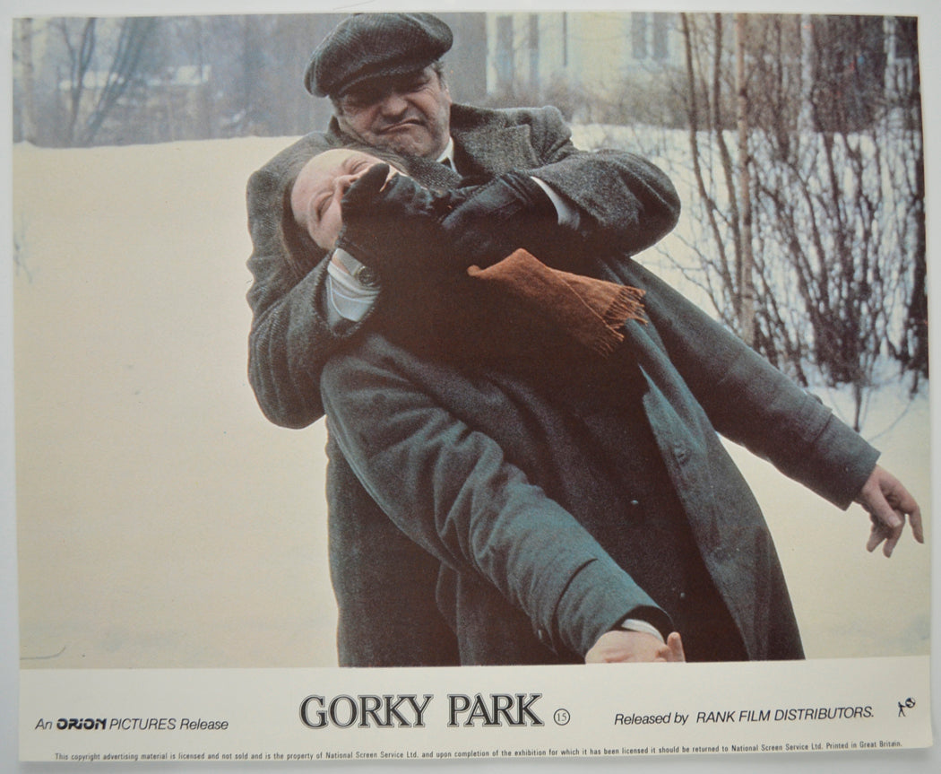 GORKY PARK (Card 6) Cinema Set of Colour FOH Stills / Lobby Cards 