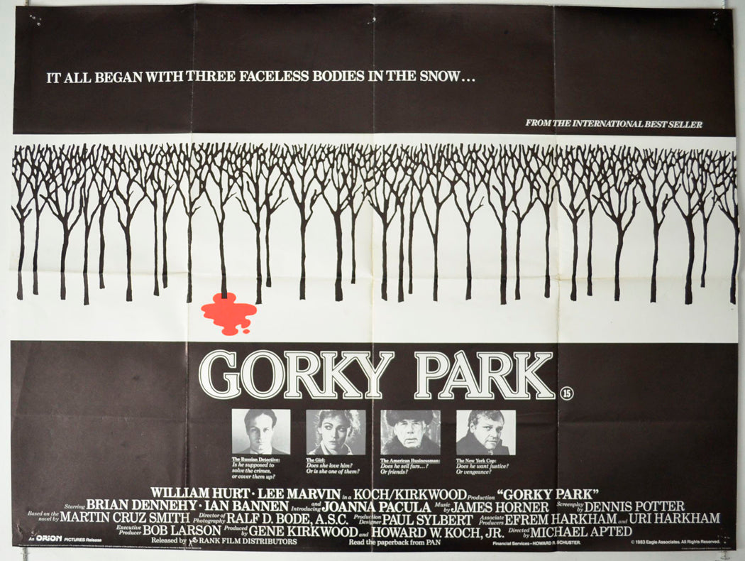 Gorky Park Original British Quad Poster - Movie Poster