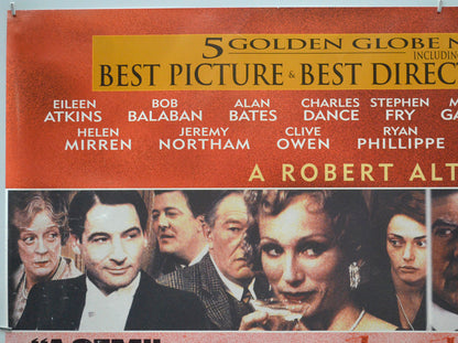 GOSFORD PARK (Top Left) Cinema Quad Movie Poster 