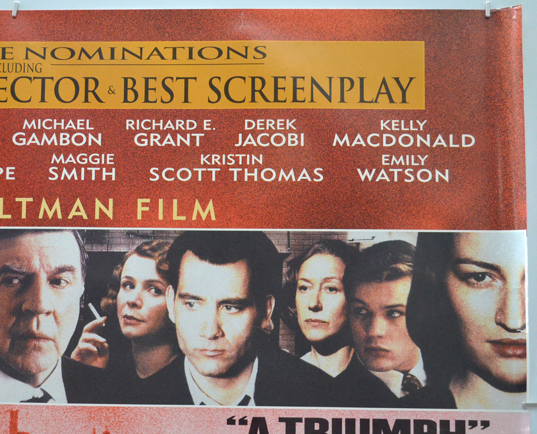 GOSFORD PARK (Top Right) Cinema Quad Movie Poster 