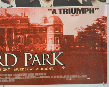 GOSFORD PARK (Bottom Right) Cinema Quad Movie Poster 