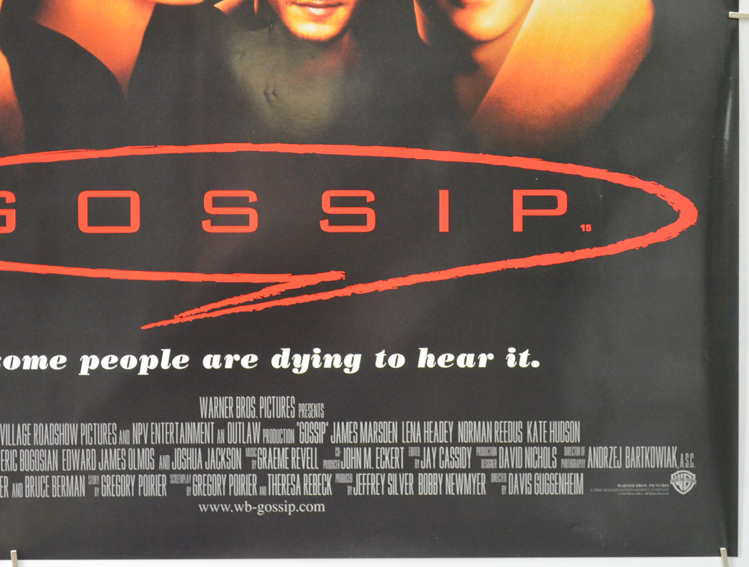 GOSSIP (Bottom Right) Cinema Quad Movie Poster 