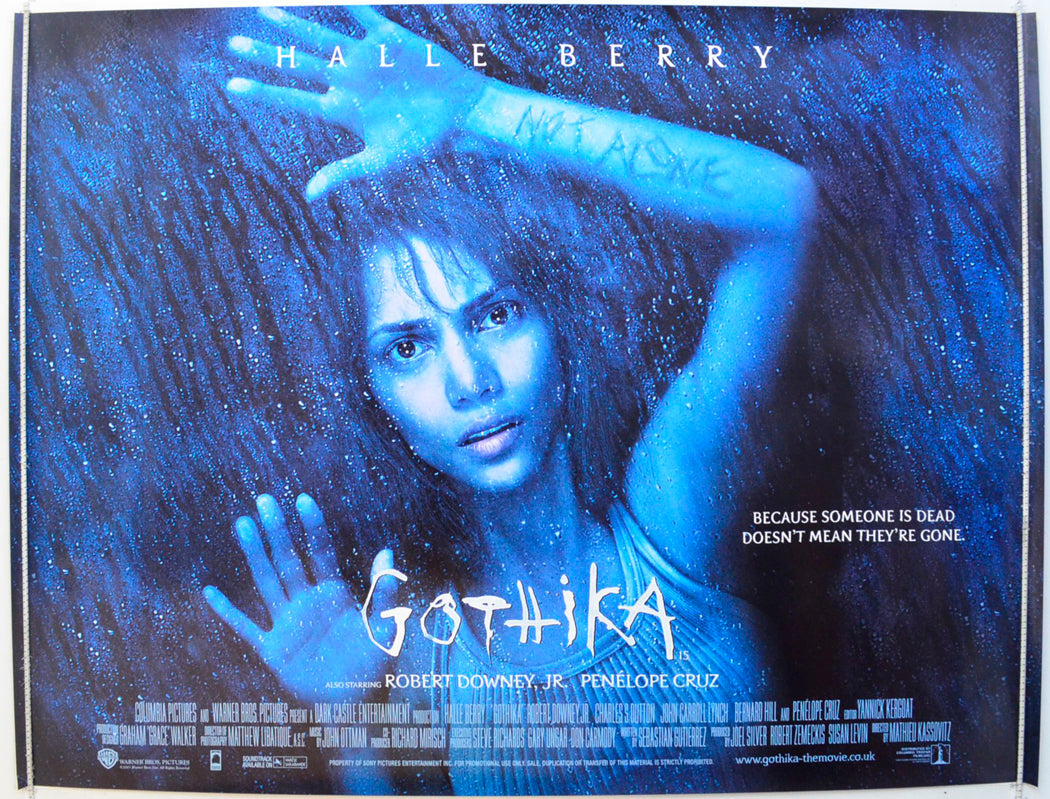 Gothika Original British Quad Poster - Film Poster - Movie Poster 