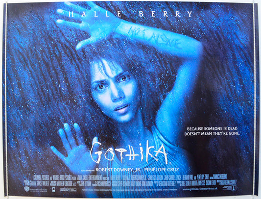 Gothika Original British Quad Poster - Film Poster - Movie Poster 