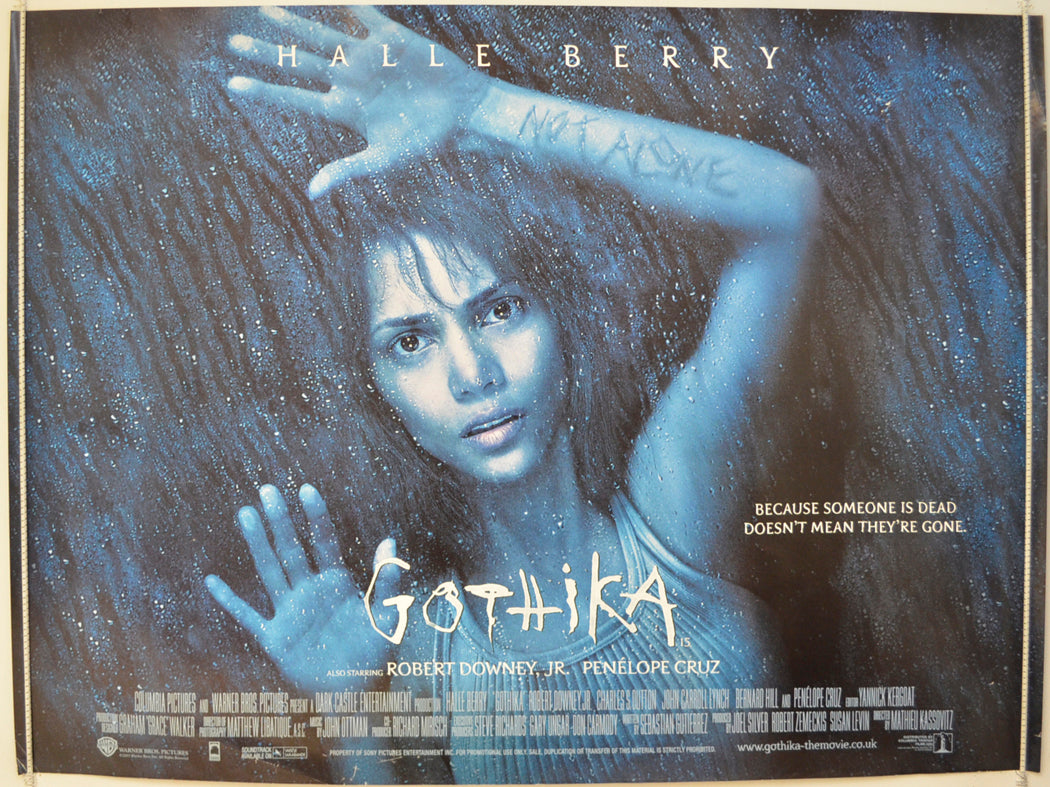 Gothika  Original Quad Poster - Film Poster - Movie Poster 