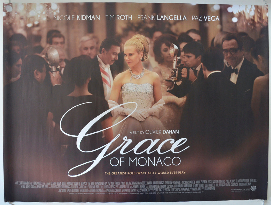 Grace Of Monaco   Original Quad Poster - Film Poster - Movie Poster 