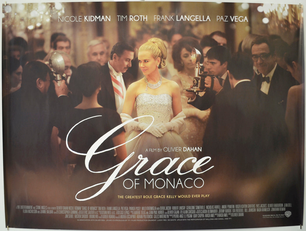 Grace Of Monaco  Original Quad Poster - Film Poster - Movie Poster